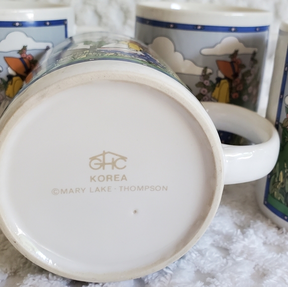 Set of 3 Vintage Mary Lake Thompson Cups - Picture 6 of 12